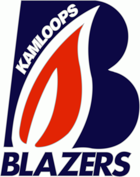 kamloops blazers 2005-pres primary logo iron on transfers for clothing